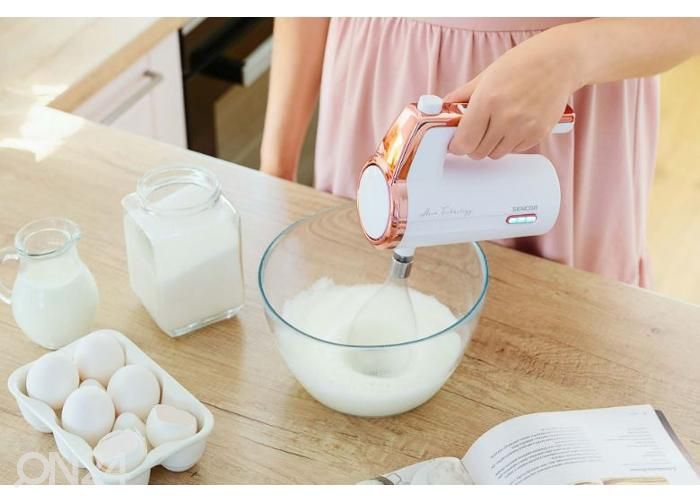 Миксер на батарейках Sencor SHM9000WH, белый увеличить