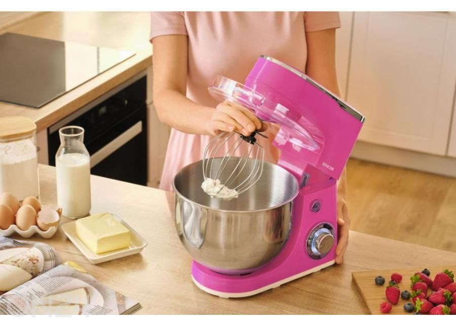 Миксер с чашей Sencor STM3638RS, розовый увеличить