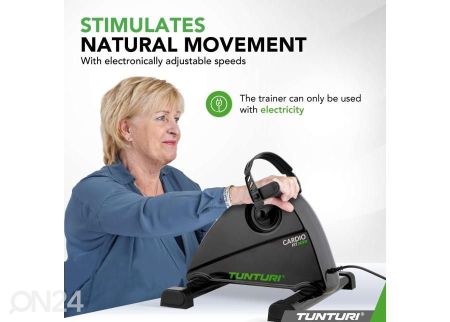 Мини-велосипед Tunturi Cardio Fit M50 с мотором Minibike Motorized увеличить