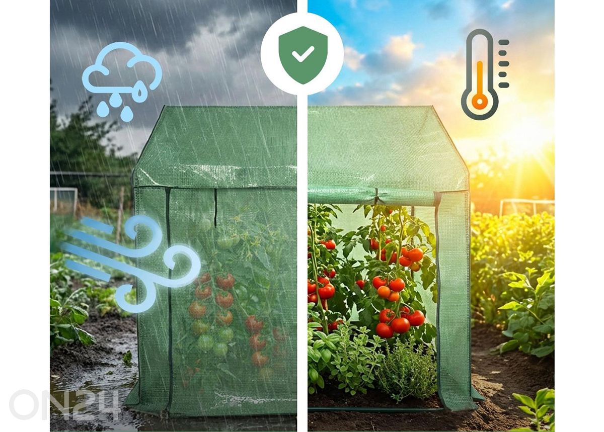 Мини-теплица 140 × 200 см увеличить