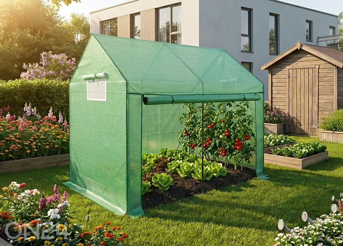 Мини-теплица 140 × 200 см увеличить