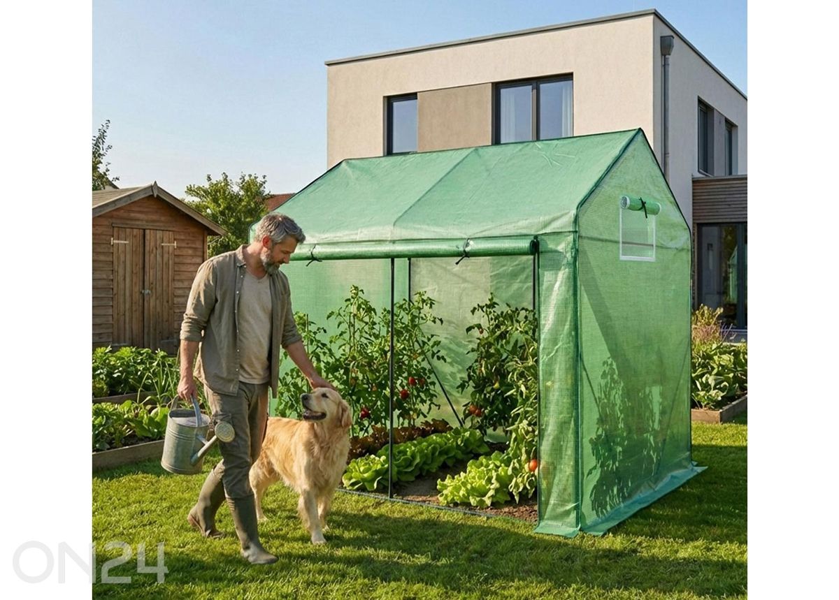 Мини-теплица 140 × 200 см увеличить