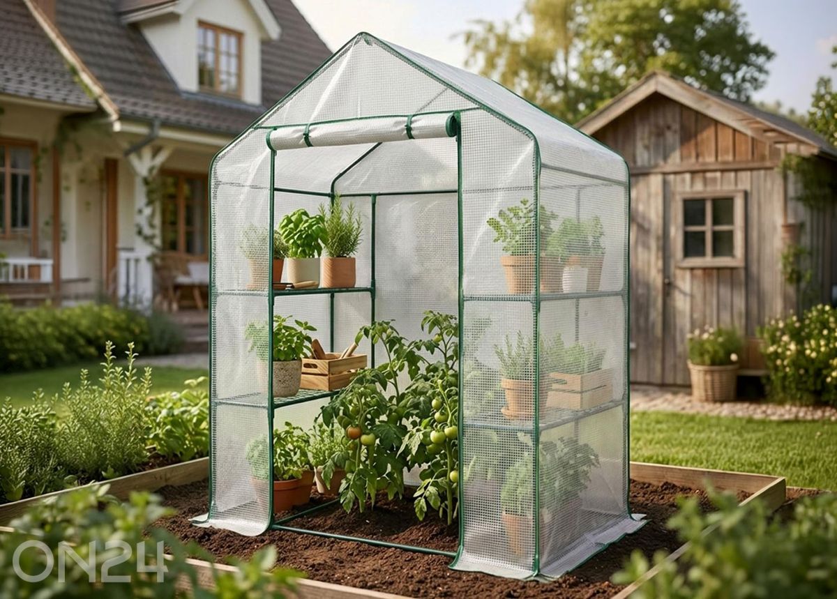 Мини-теплица 73x143 см увеличить