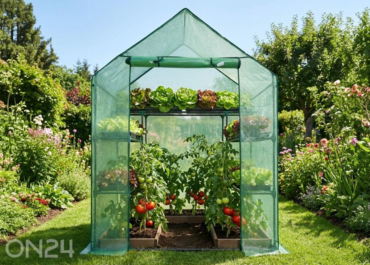 Мини-теплица 73x143 см увеличить