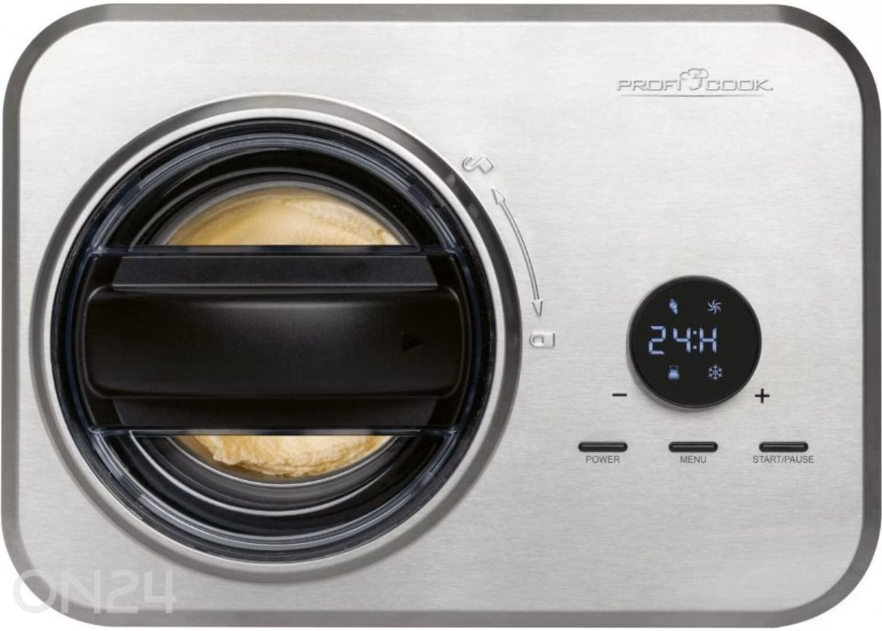 Мороженица и йогуртница ProfiCook PCICM1268 из нержавеющей стали увеличить
