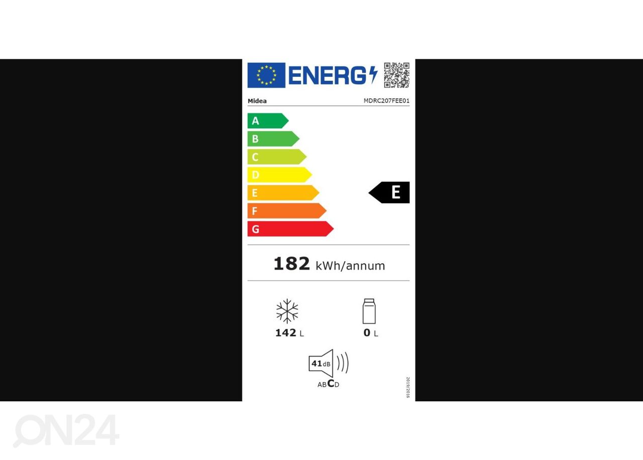 Морозильник Midea MDRC207FEE01 увеличить