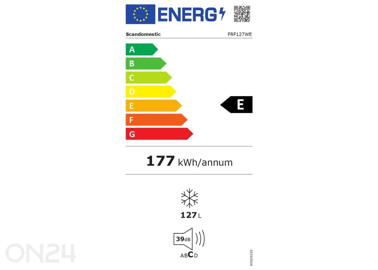 Морозильник Scandomestic FRF127WE увеличить
