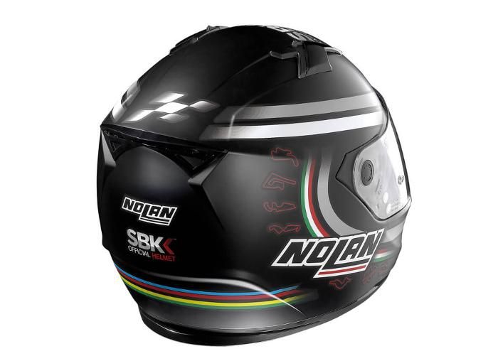 Мотоциклетный шлем Nolan N64 SBK 89 Flat чёрный увеличить