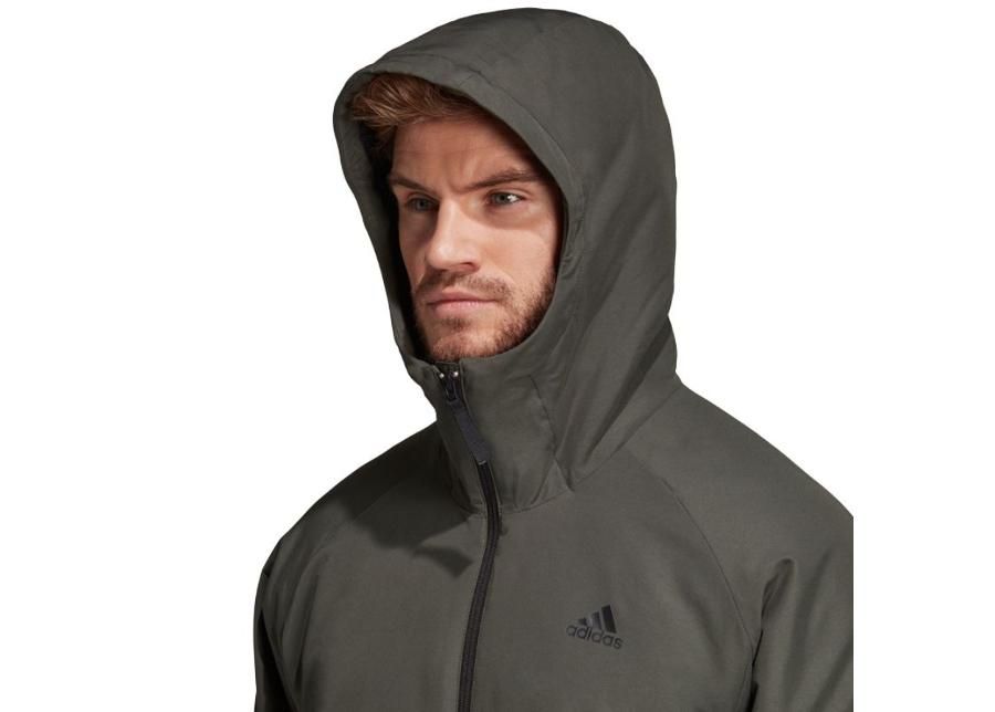 Мужская ветровка adidas BTS 3S Hooded Insulated M DZ1399 увеличить