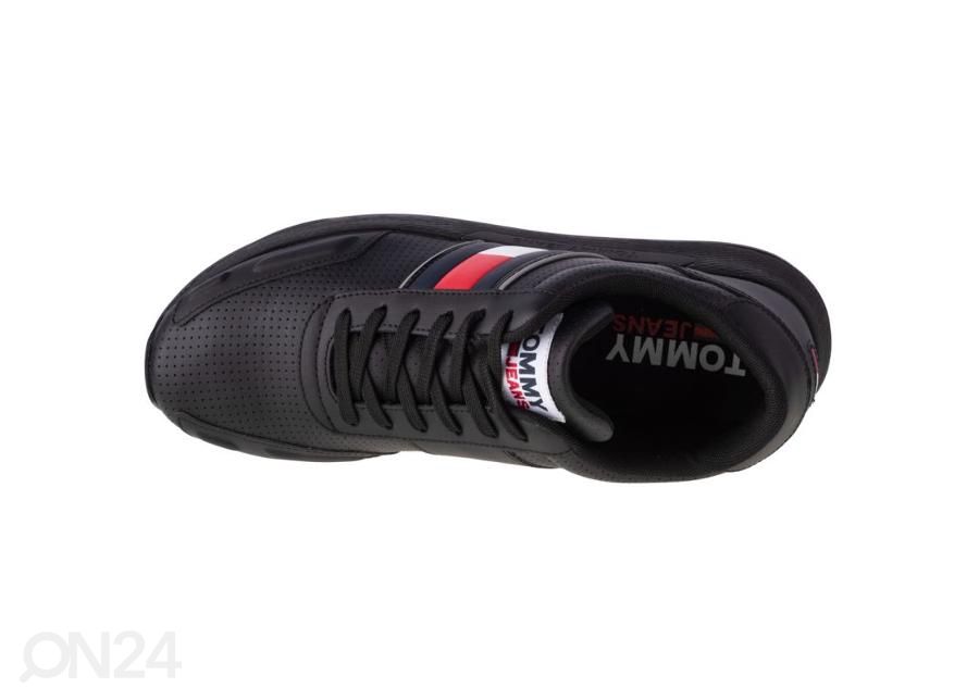 Мужская повседневная обувь Tommy Hilfiger Flexi Perf Leather Runner увеличить