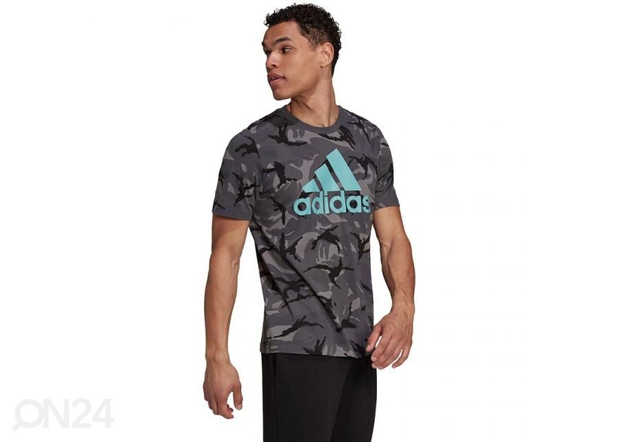 Мужская повседневная рубашка Adidas Essentials Camouflage увеличить