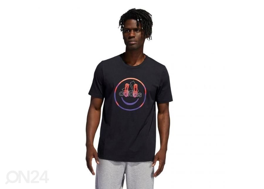 Мужская повседневная рубашка Adidas You Feel Me Tee увеличить