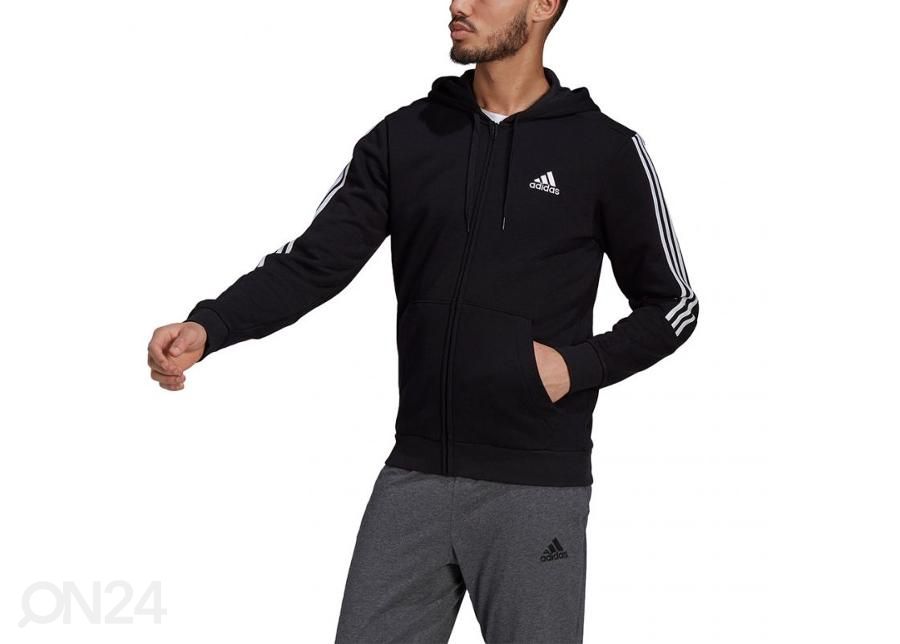 Мужская толстовка Adidas Essentials Full-Zip Hoodie увеличить