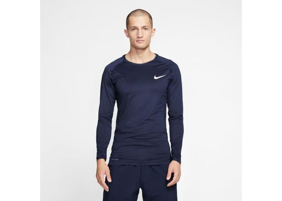 Мужская тренировочная рубашка Nike Pro Top Compression Crew M BV5588-452 увеличить
