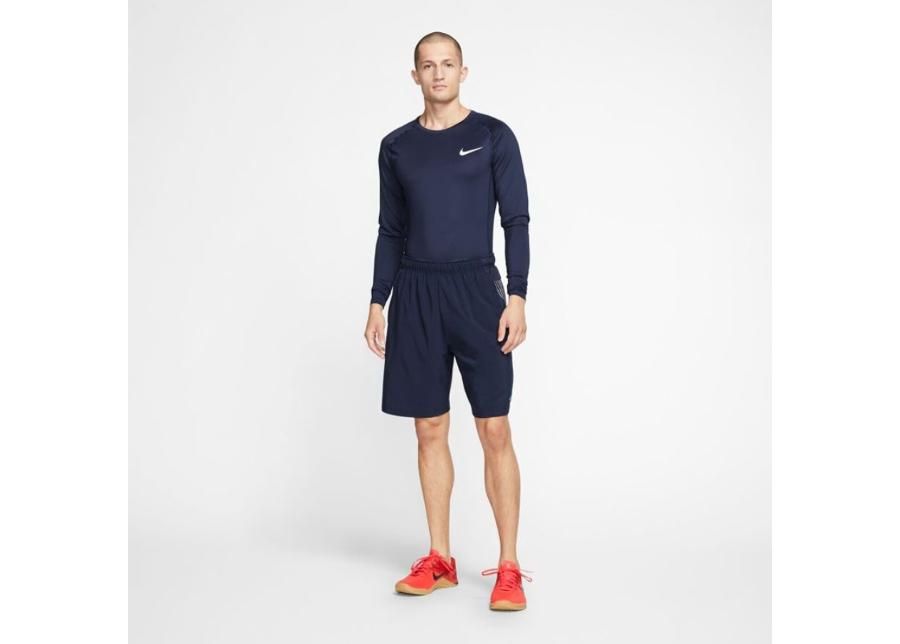 Мужская тренировочная рубашка Nike Pro Top Compression Crew M BV5588-452 увеличить