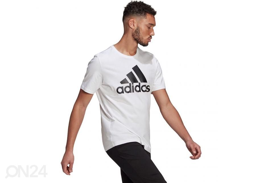 Мужская футболка для тренировок Adidas Essentials Big Lo увеличить