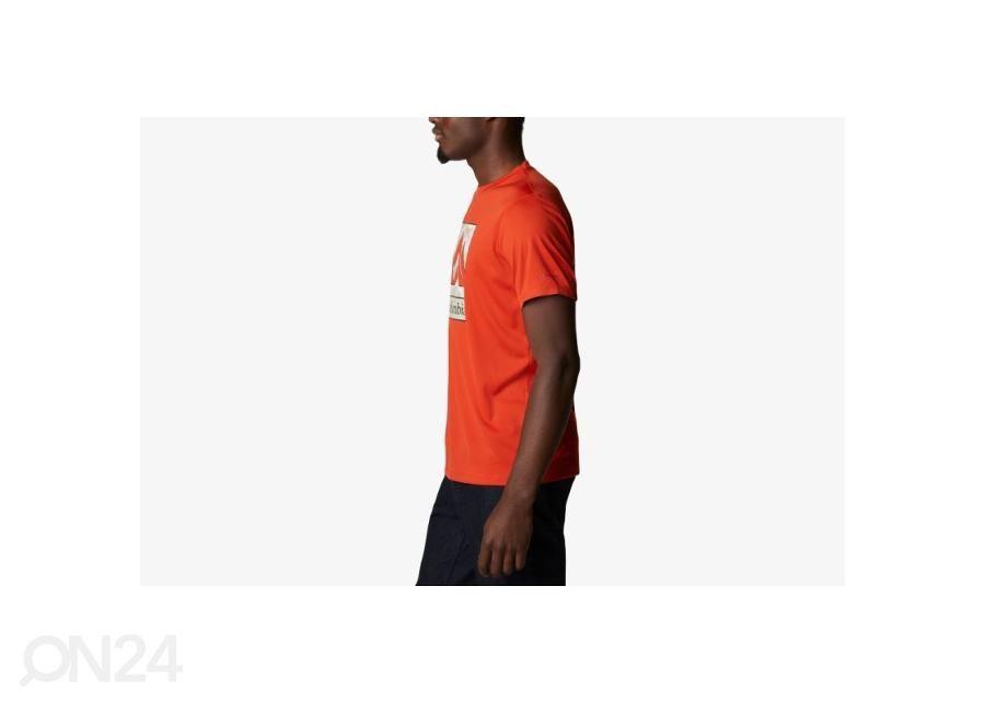 Мужская футболка Columbia Zero Rules S S Graphic Shirt увеличить