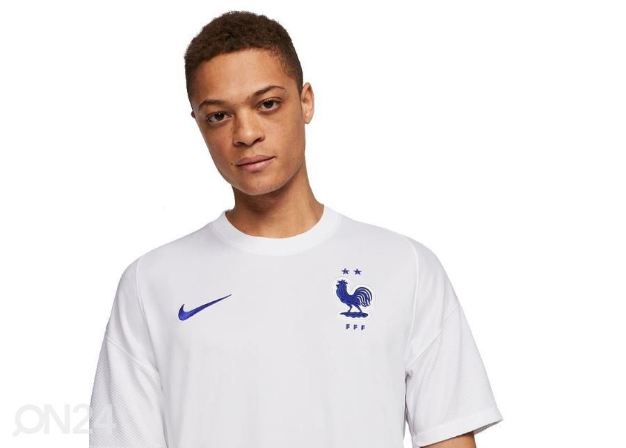 Мужская футболка Nike France Stadium Away 20/21 M CD0699-100 увеличить