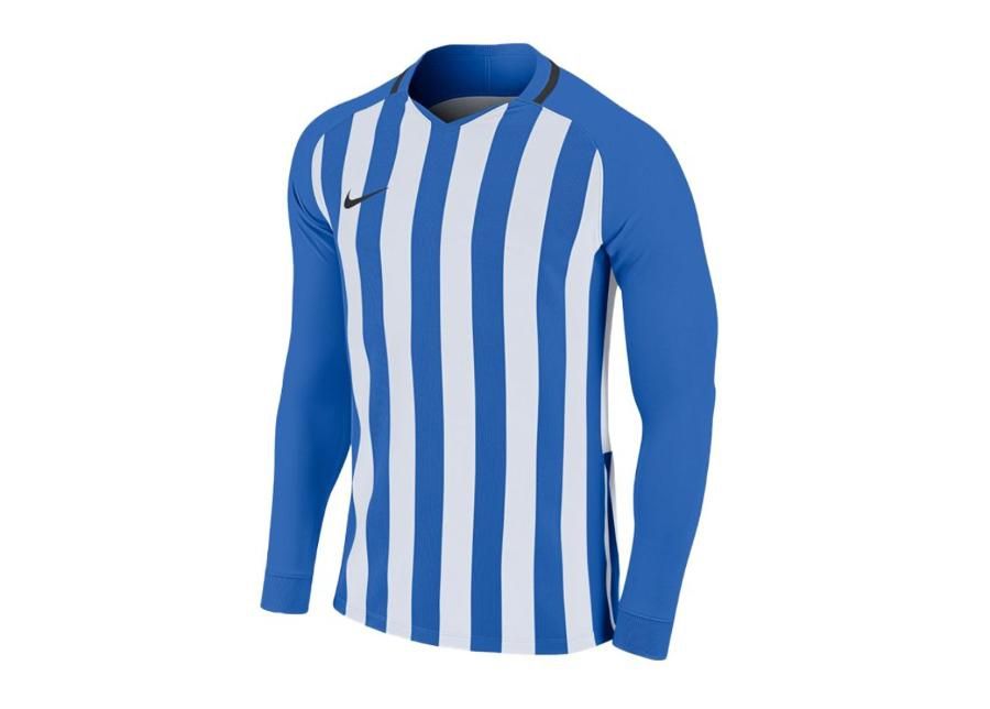 Мужская футбольная рубашка Nike Striped Division III LS Jersey M 894087-464 увеличить
