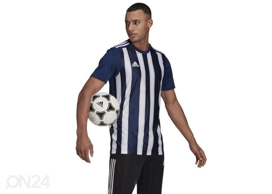 Мужская футбольная футболка Adidas Striped 21 JSY увеличить