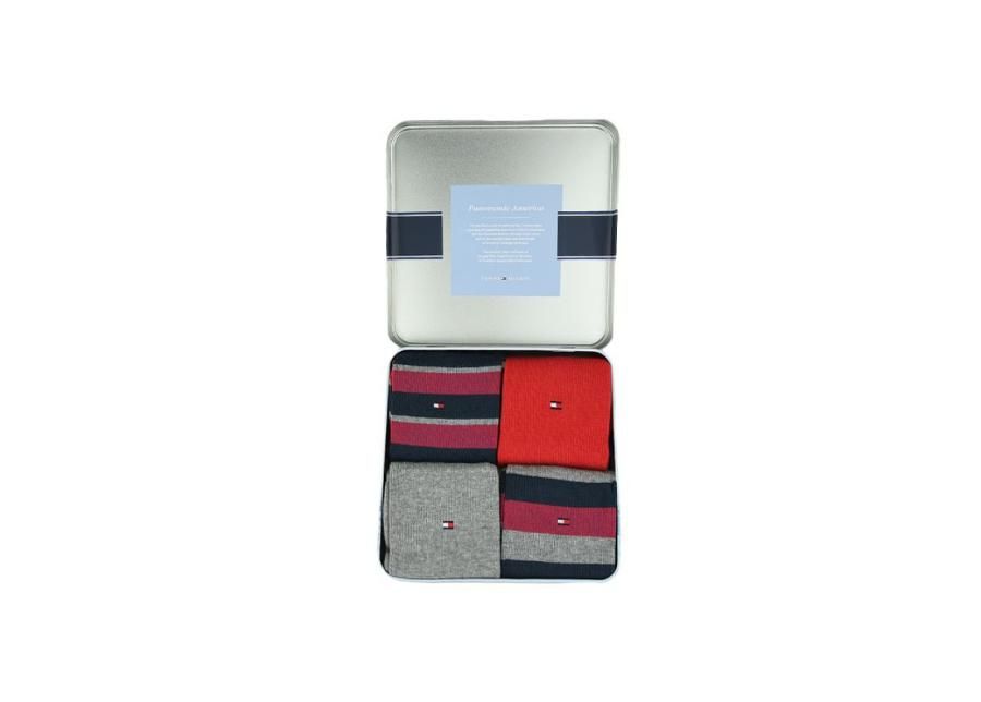 Мужские носки Tommy Hilfiger Orginal Stripe Box 4-Pack Socks M 482002001-085 увеличить