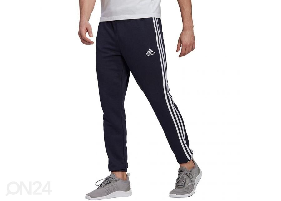 Мужские спортивные штаны Adidas Essentials Tapered Elastic Cuff 3 Stripes Pant увеличить