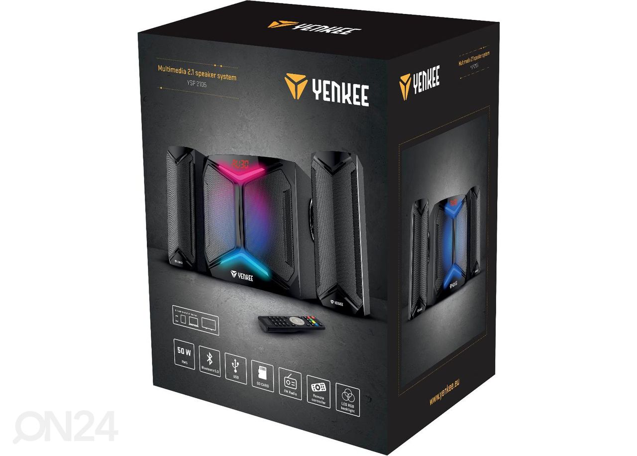 Мультимедийные колонки 2.1 Yenkee YSP2105 увеличить