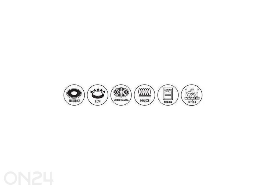 Набор кастрюль Grande, 9 шт. увеличить