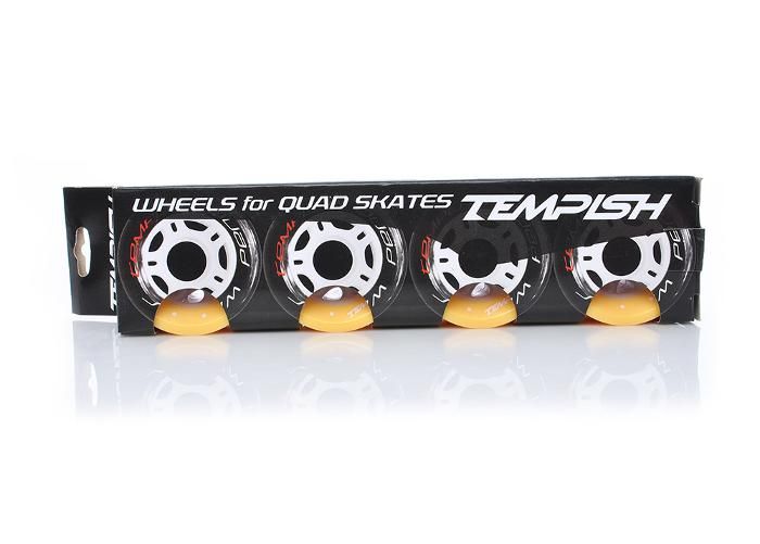 Набор колёс для роликовых коньков QUAD 57x38 90A 4шт Tempish увеличить