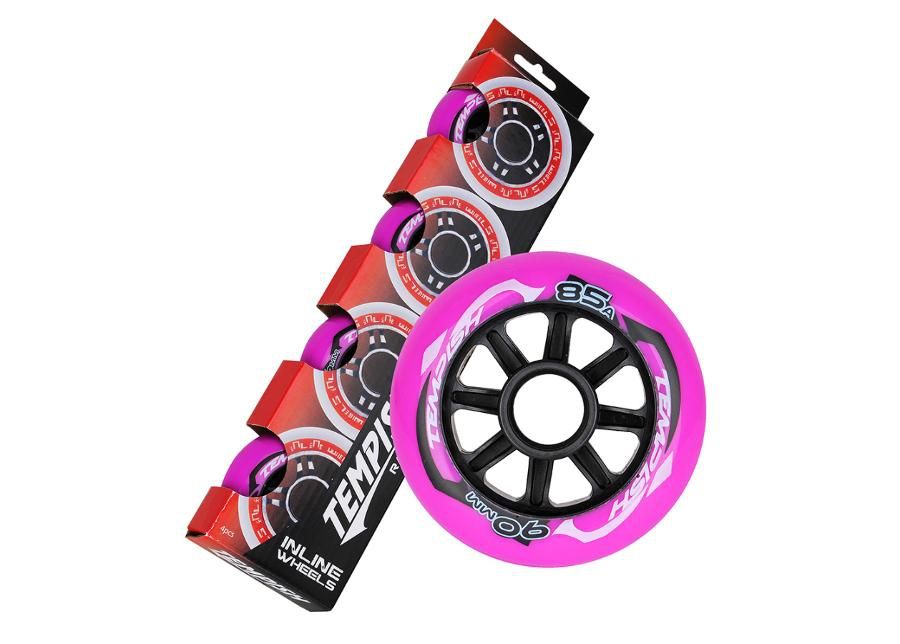 Набор колёс для роликовых коньков Radical Color 90x24 85A Tempish увеличить