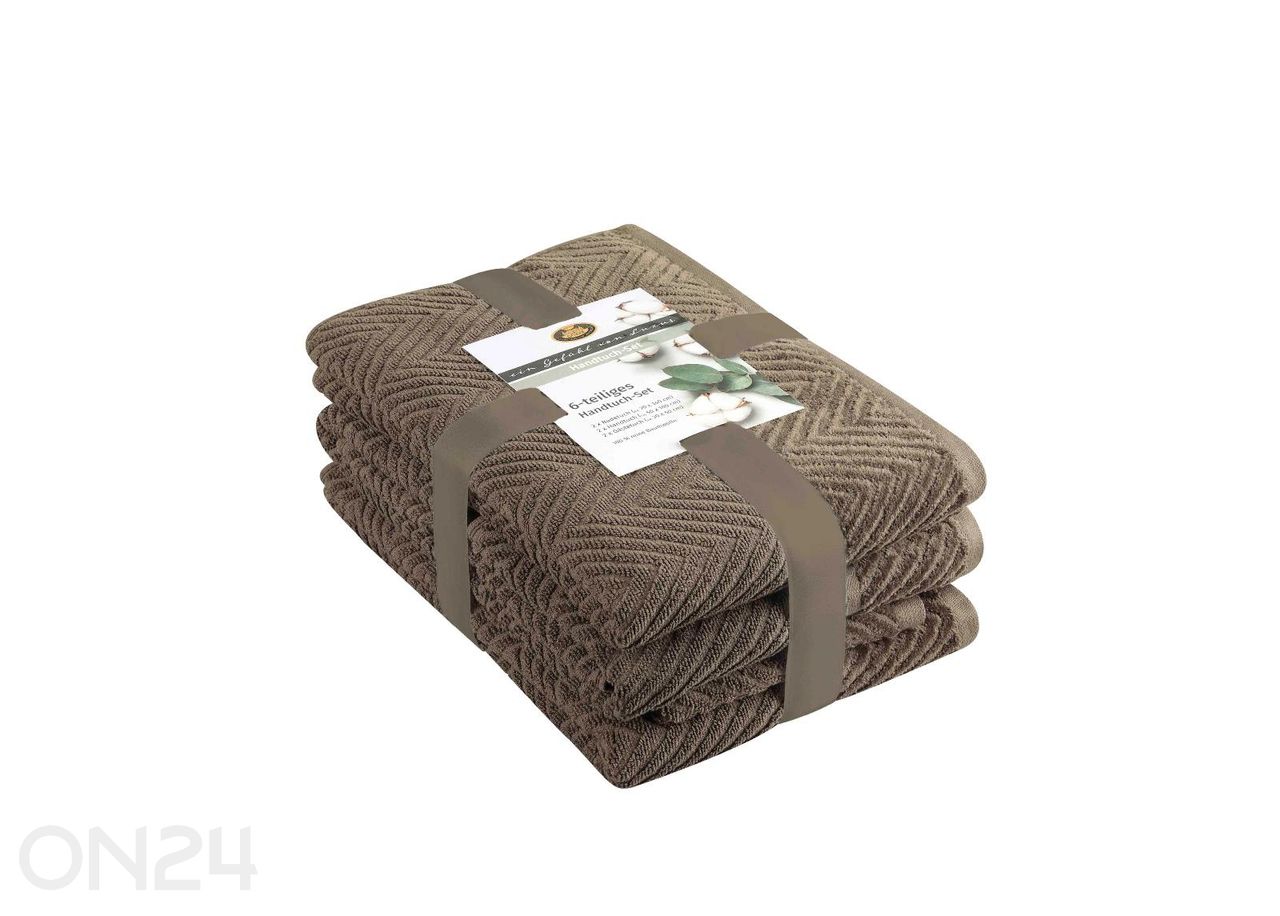 Набор махровых полотенец Viola, 6 шт. увеличить