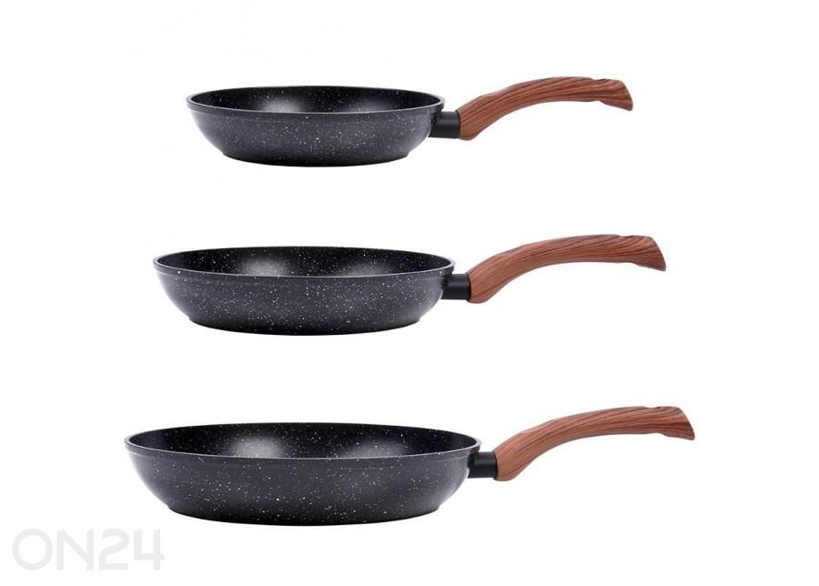 Набор сковород Black&Wood, 3 предмета увеличить