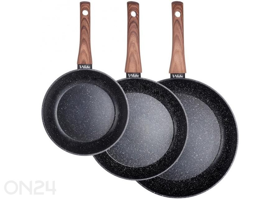 Набор сковород Black&Wood, 3 предмета увеличить