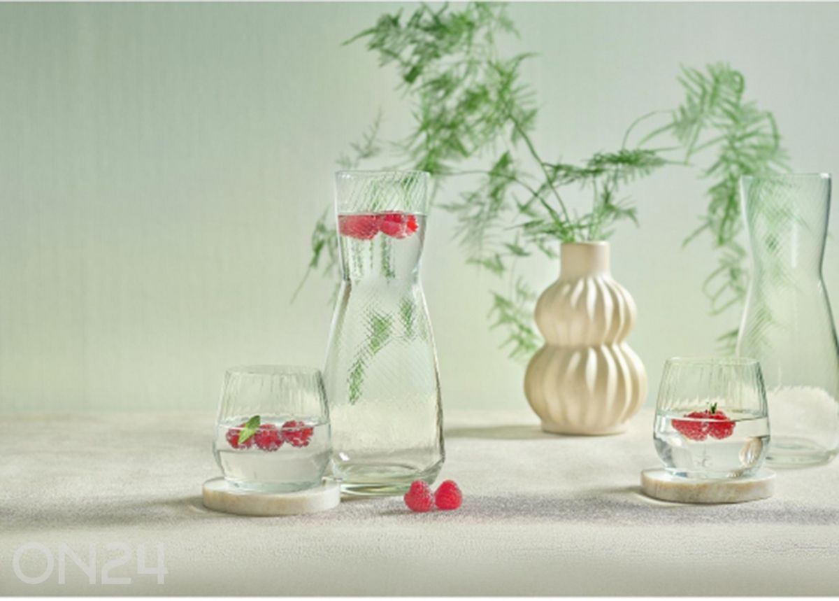 Набор стаканов для питья Serene 4x370 мл с графином 1 л увеличить