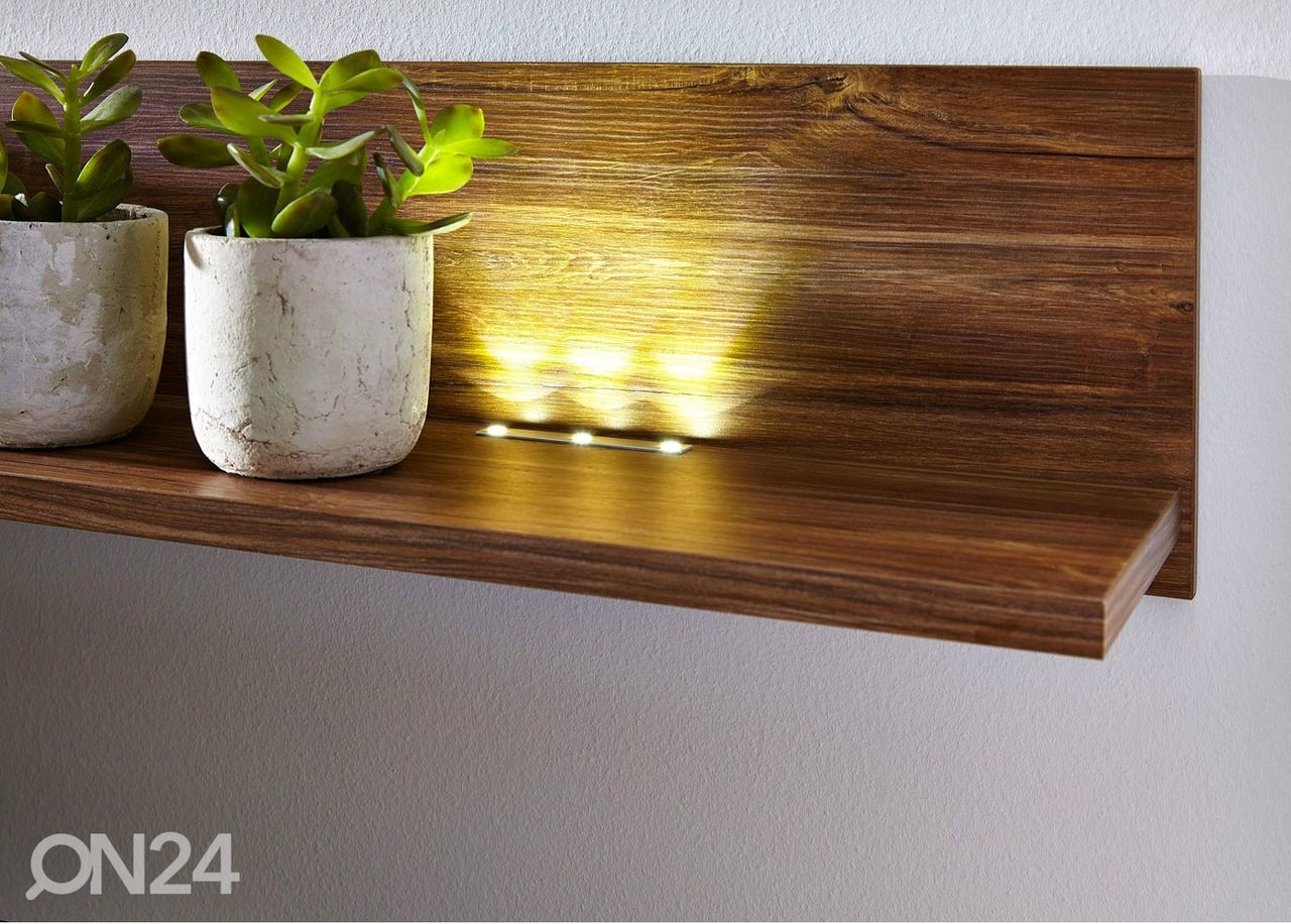 Навесная полка 139 см + LED увеличить