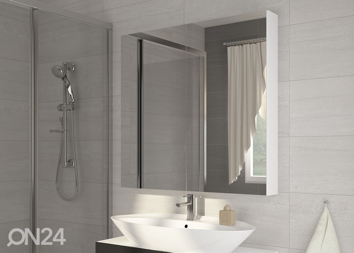 Навесной шкаф для ванной Sheep 100 см увеличить