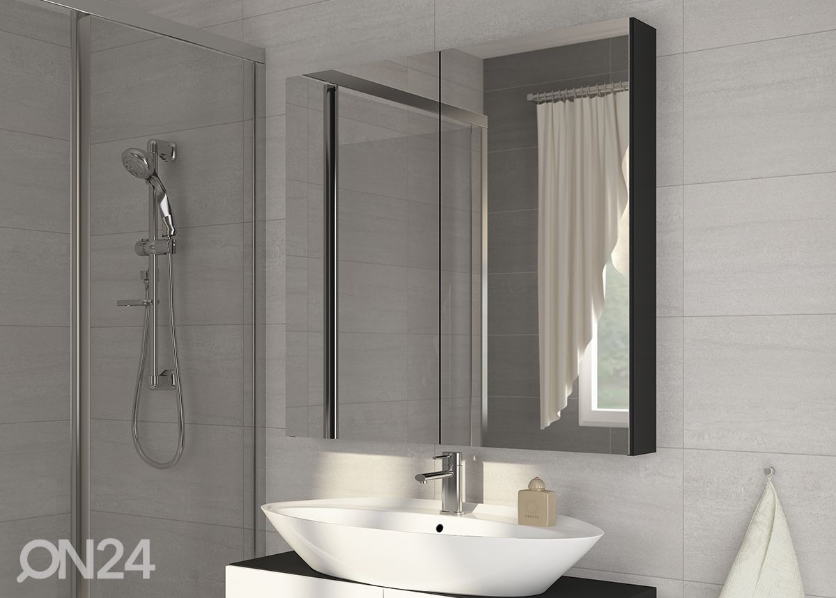 Навесной шкаф для ванной Sheep 100 см увеличить