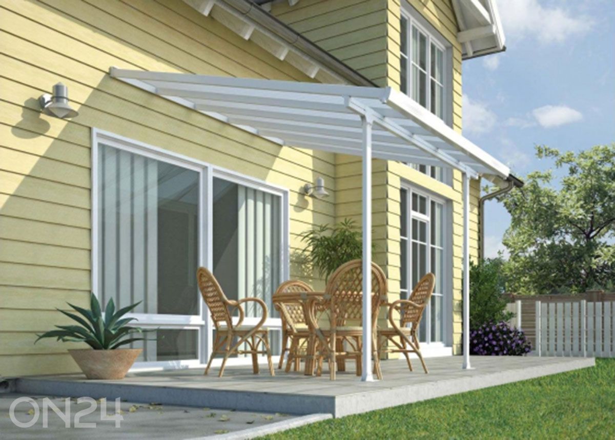 Навес для террасы Feria 3x3 м увеличить