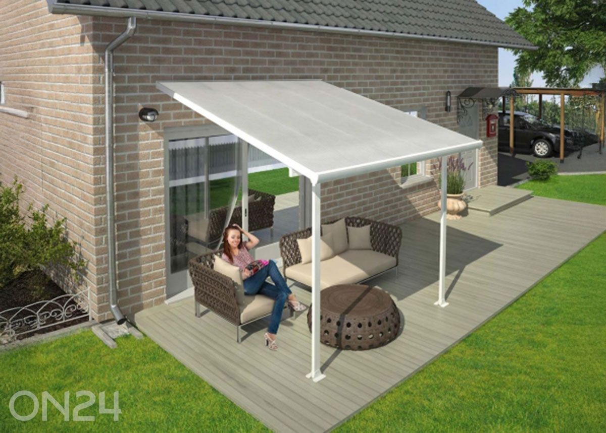 Навес для террасы Feria 3x3 м увеличить