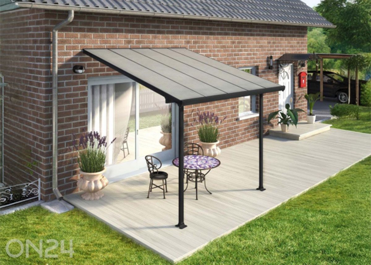 Навес для террасы Feria 3x3 м увеличить