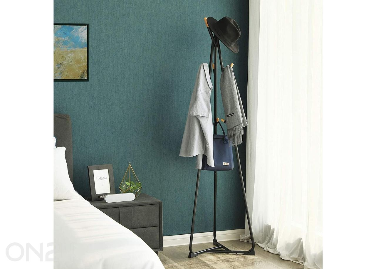 Напольная вешалка, цвет черный увеличить