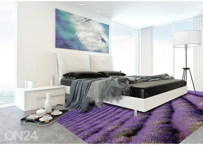 Напольная наклейка Lavender field 255x170 см увеличить