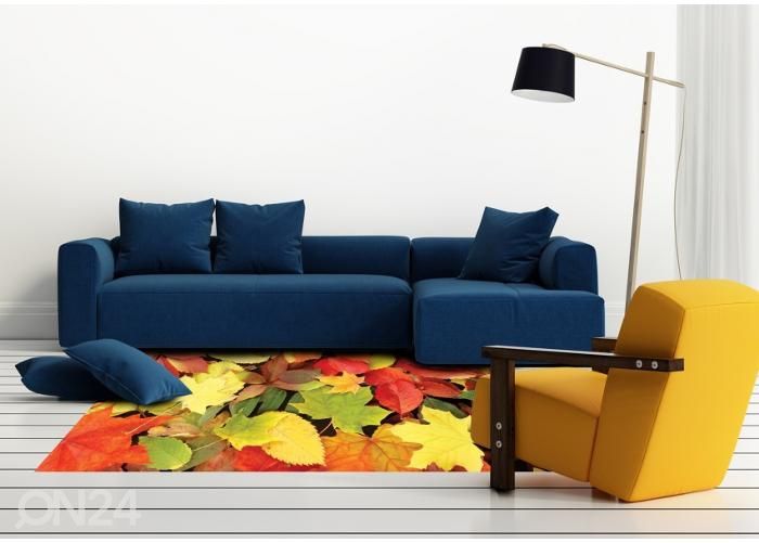 Напольная наклейка Leaves 85x170 см увеличить