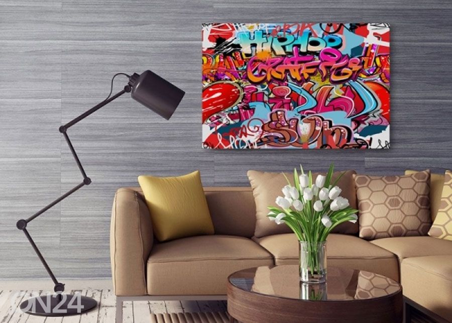 Настенная картина Hipphopp graffit 60x80 см увеличить