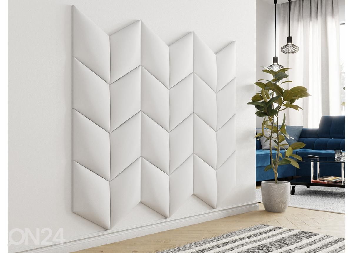 Настенная панель с покрытием из кожзаменителя Romb 33x33 cm увеличить