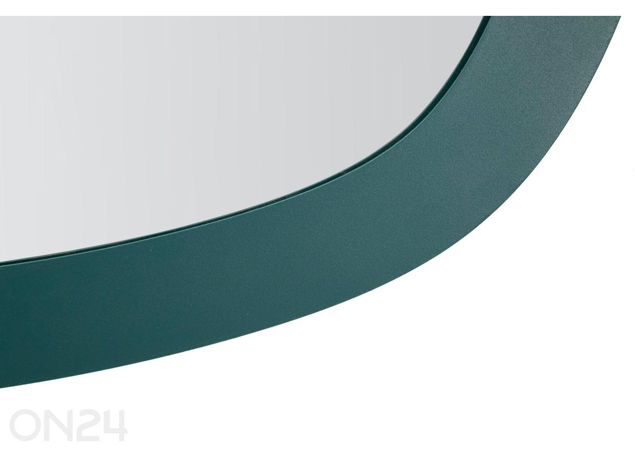 Настенное зеркало 71х48 см, сине-зеленое увеличить