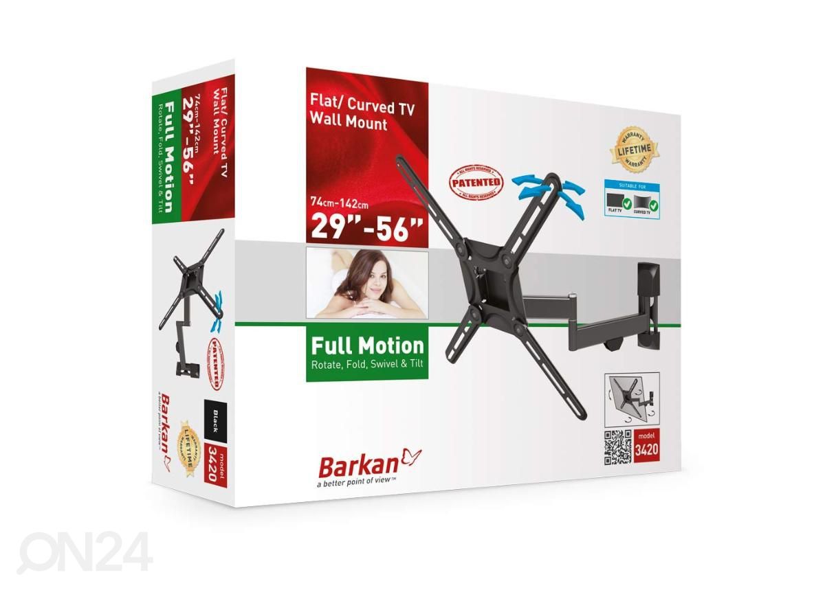 Настенное крепление для телевизора Barkan 3420.B 29"- 58" увеличить