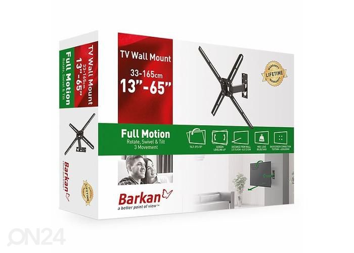 Настенное крепление для телевизора Barkan BM331T, 13 "- 65" увеличить