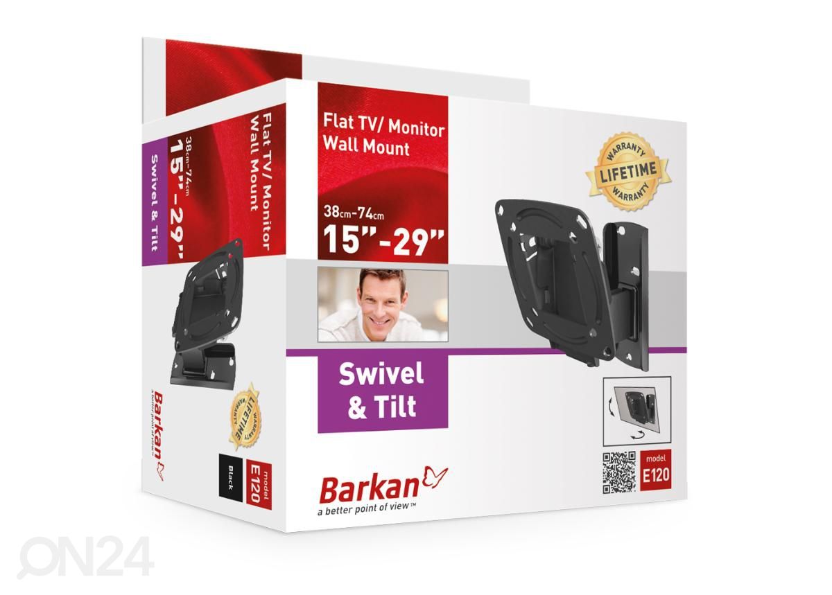Настенное крепление для телевизора Barkan E120.B 13 "- 29" увеличить