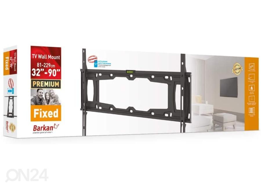 Настенное крепление для телевизора Barkan E400 + .B 32 "- 90" увеличить